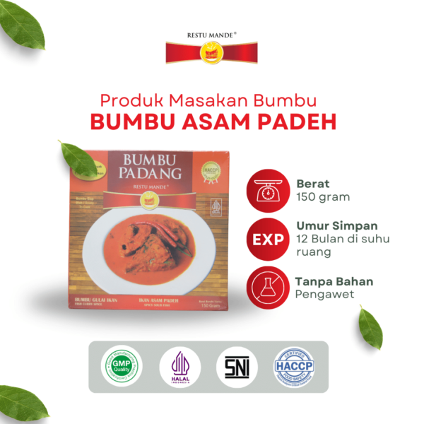 Bumbu Gulai Ikan Asam Padeh