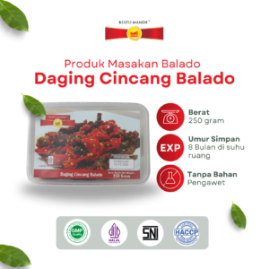 Daging Cincang Balado
