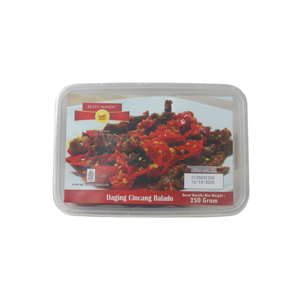 Daging Cincang Balado - Gambar 2
