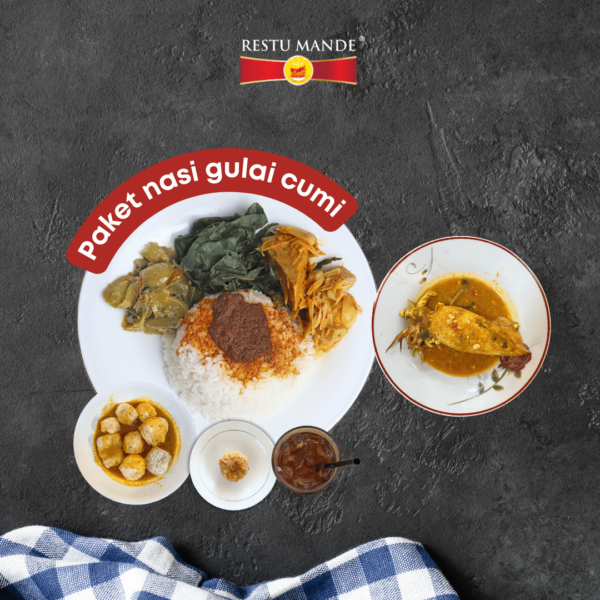 Paket Combo Nasi Gulai Cumi