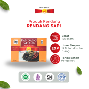 Rendang Sapi 125gr