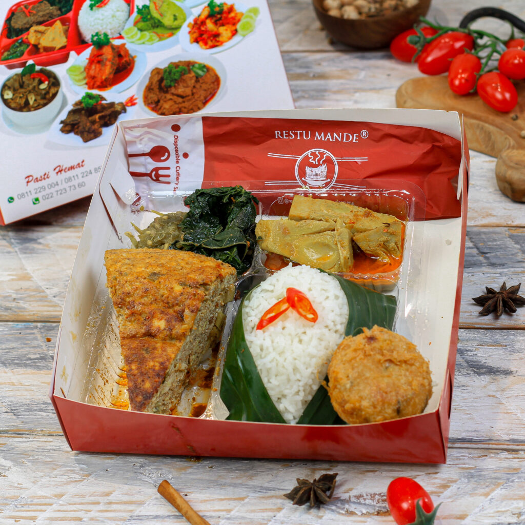 Nasi Kotak Telur Dadar